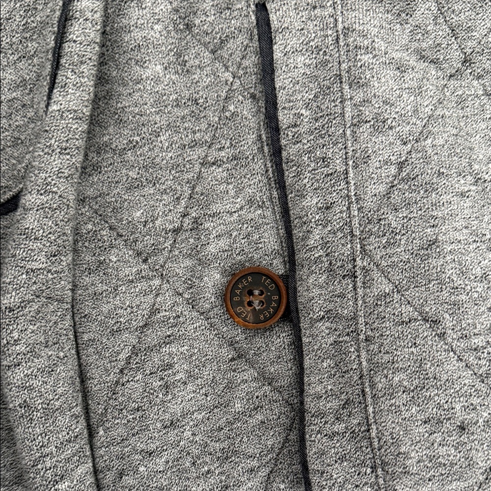 Ted Baker Gray Quilted Jacket - image 3
